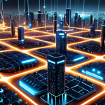 **

A futuristic cityscape with decentralized data storage hubs, glowing nodes interconnected across a network. Illustrate enhanced security and censorship resistance. The style should be modern and sleek, emphasizing technological advancement.

**